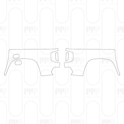 PPF prédécoupé Volkswagen Amarok Style 2026