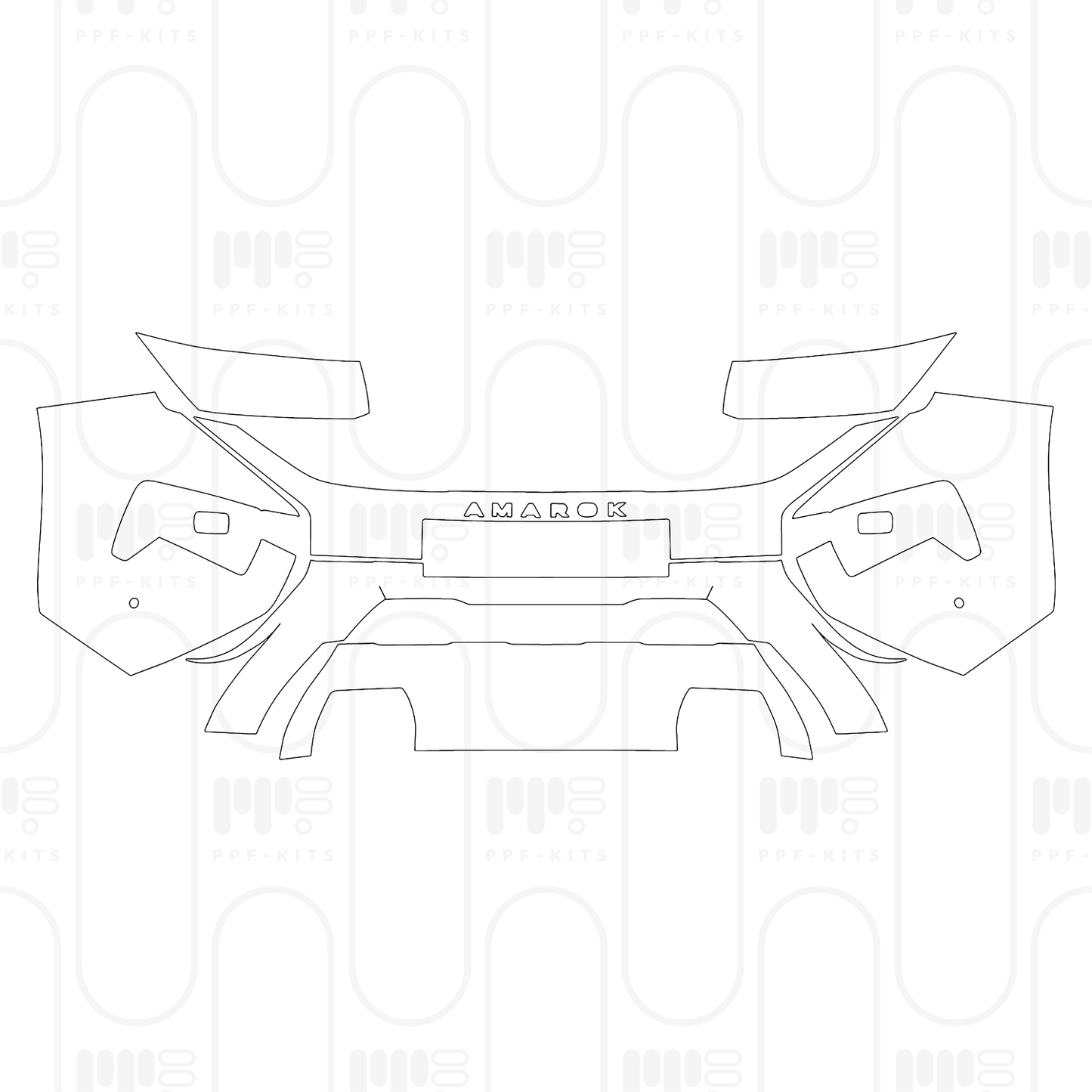 PPF prédécoupé Volkswagen Amarok Aventura 2026