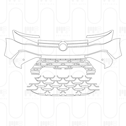 PPF prédécoupé Volkswagen Taos (US) SEL 2026