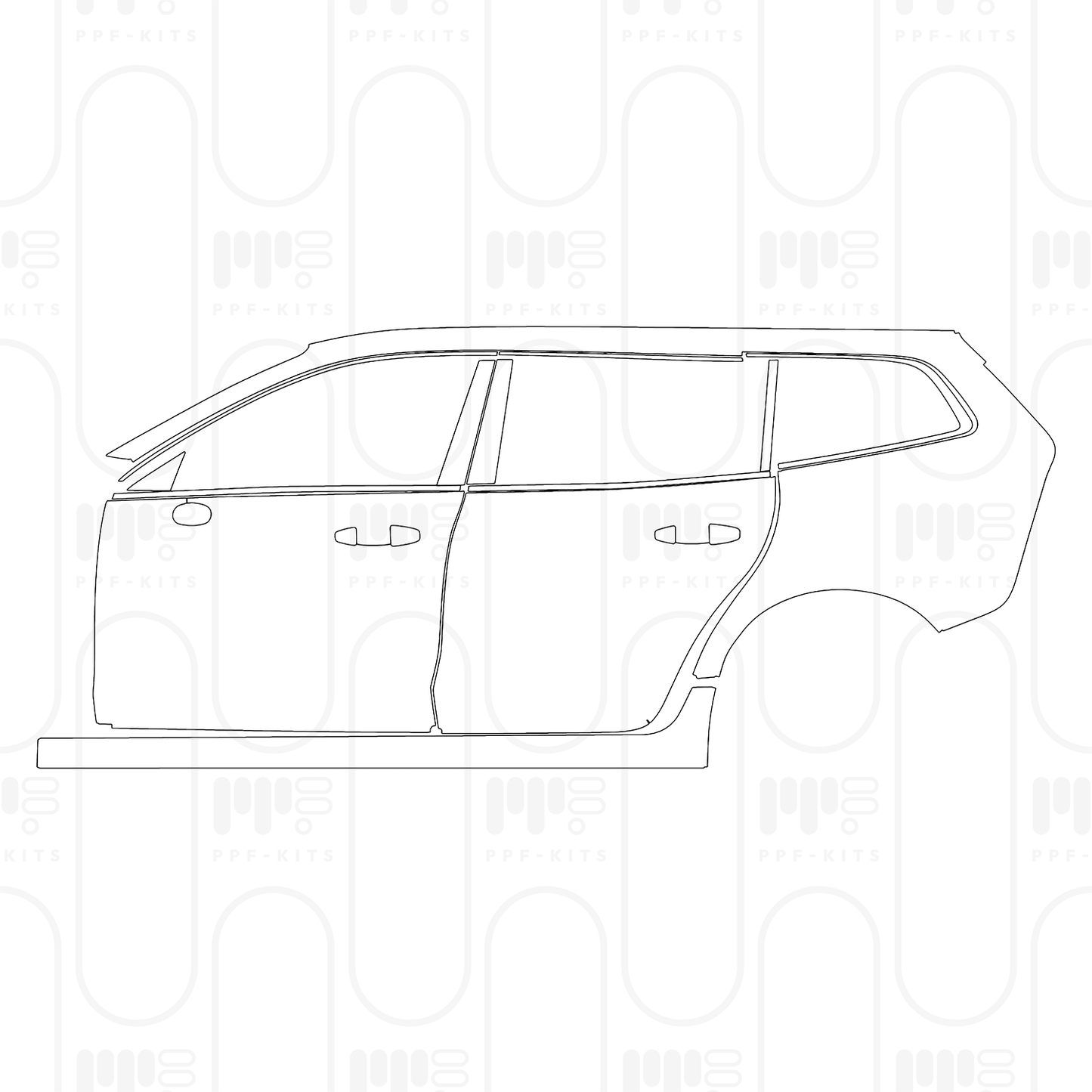 Pre-Cut PPF Volvo V60 Inscription 2026