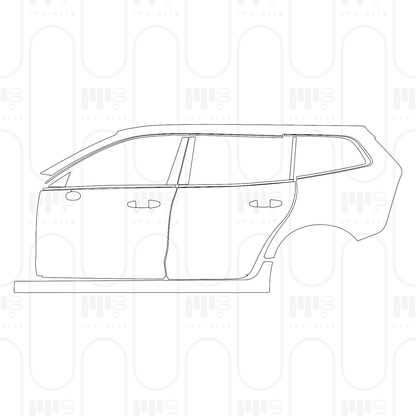 Pre-Cut PPF Volvo V60 Inscription 2026