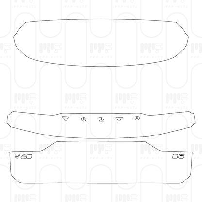 Pre-Cut PPF Volvo V60 Inscription 2026
