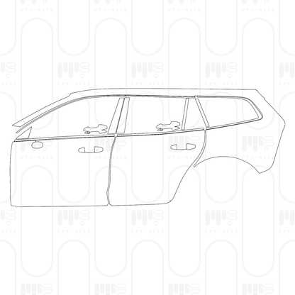 Pre-Cut PPF Volvo V60 Cross Country 2026