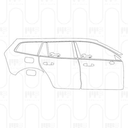 Pre-Cut PPF Volvo V60 Cross Country 2026