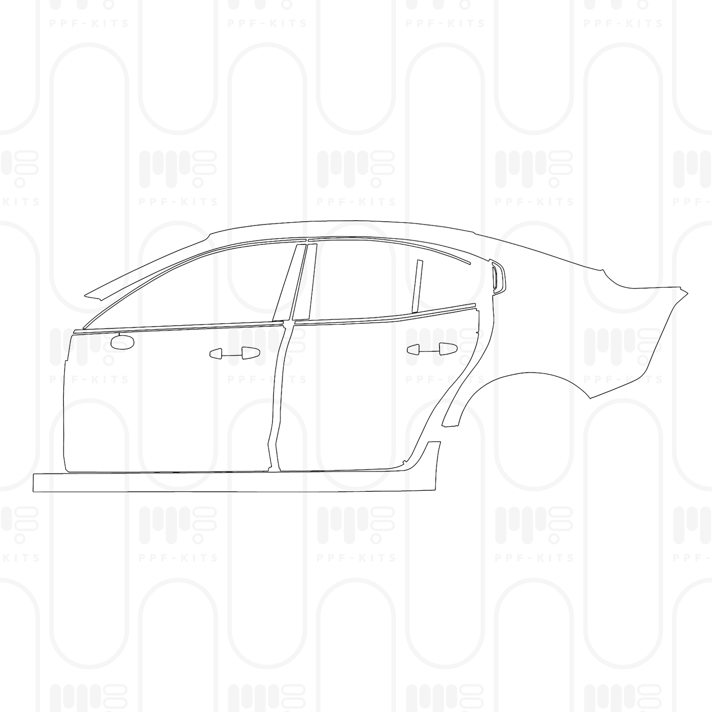 Pre-Cut PPF Volvo S60 R-Design 2026