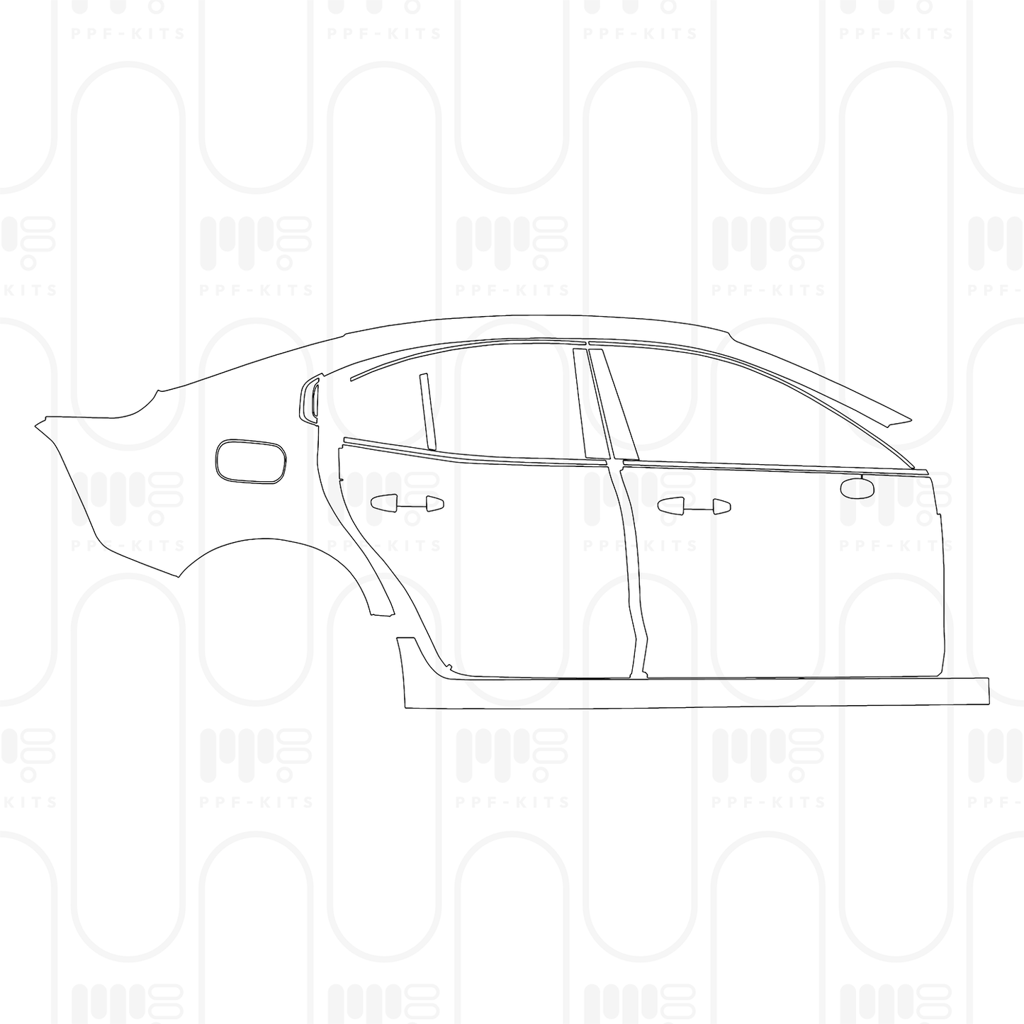 Pre-Cut PPF Volvo S60 R-Design 2026