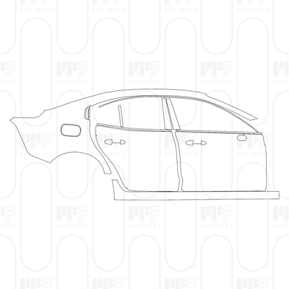 Pre-Cut PPF Volvo S60 R-Design 2026