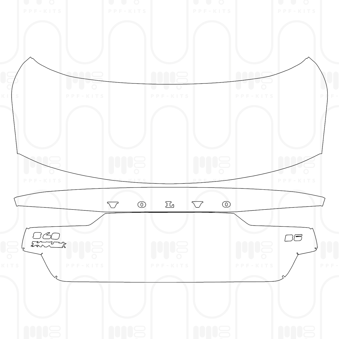 Pre-Cut PPF Volvo S60 R-Design 2026