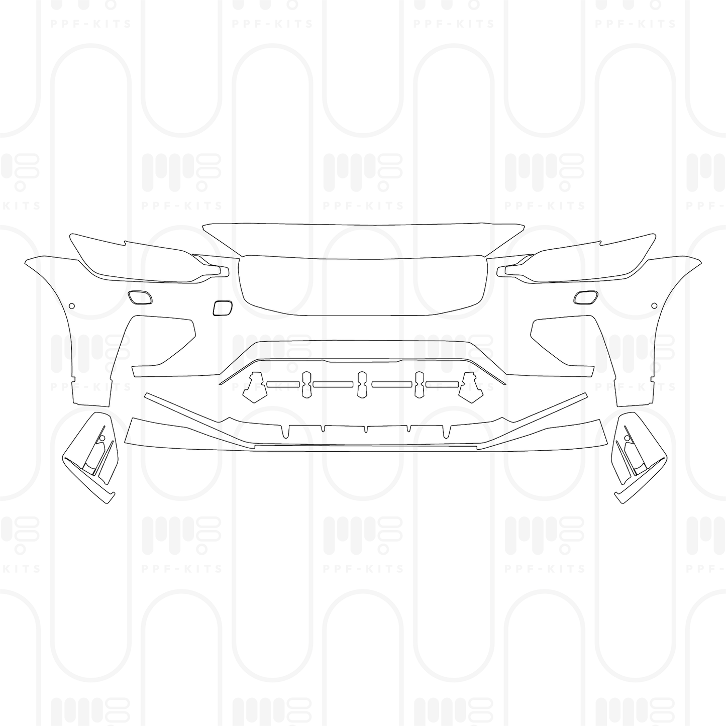 Pre-Cut PPF Volvo S60 R-Design 2026