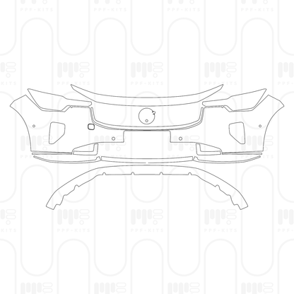 Pre-Cut PPF Volvo S90 Recharge Extended Wheelbase Inscription 2026