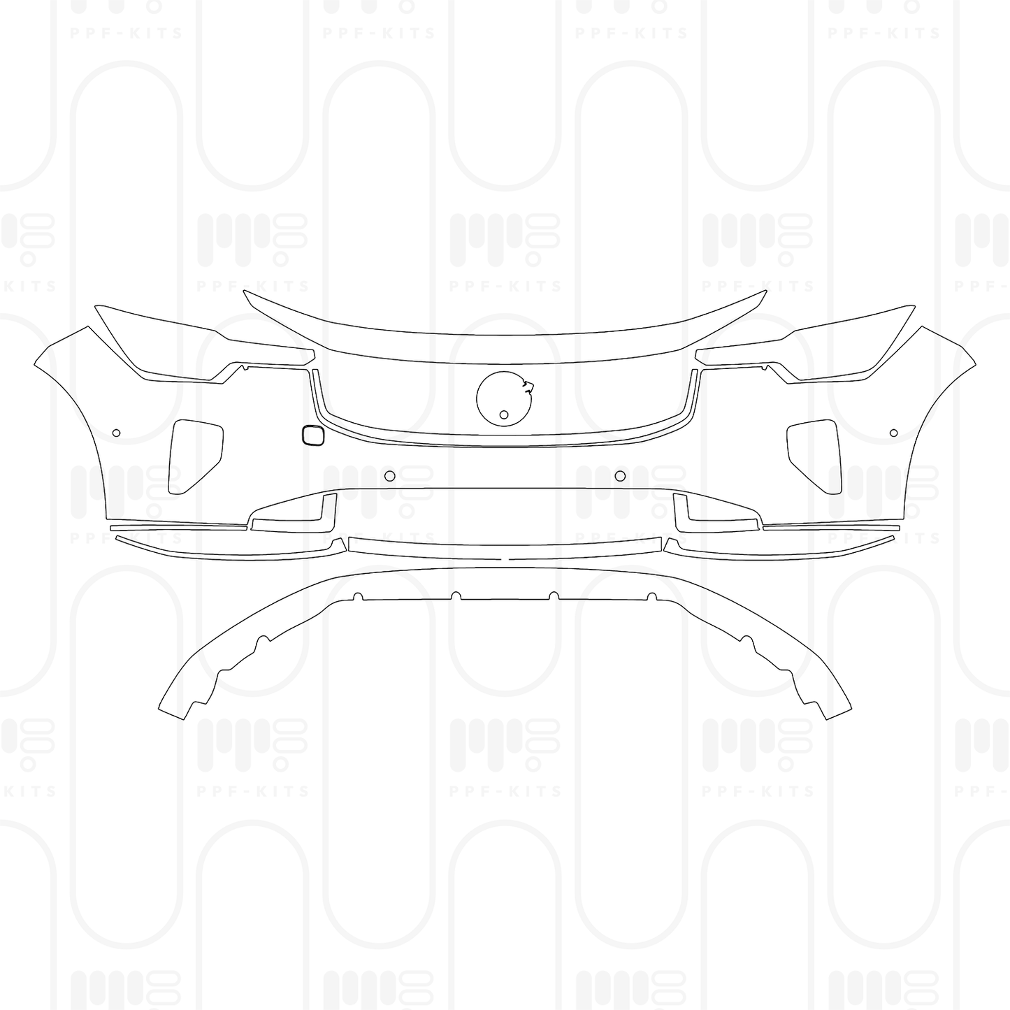 Pre-Cut PPF Volvo S90 Recharge Extended Wheelbase Inscription 2026