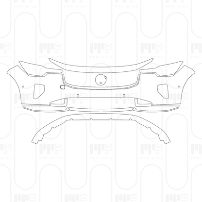 Pre-Cut PPF Volvo S90 Recharge Extended Wheelbase Inscription 2026
