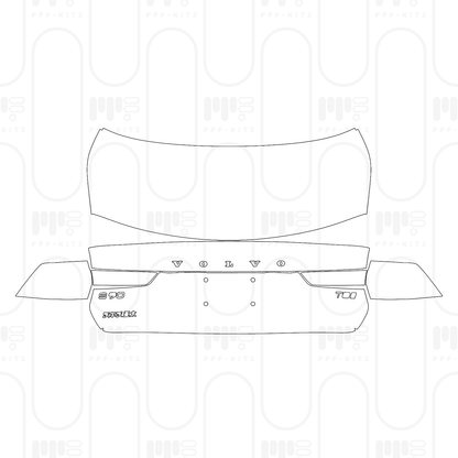 Pre-Cut PPF Volvo S90 Recharge Extended Wheelbase Inscription 2026