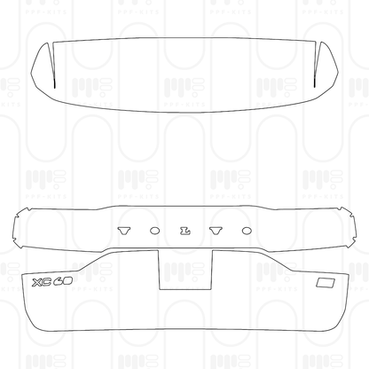 Pre-Cut PPF Volvo XC60 Recharge R-Design 2026
