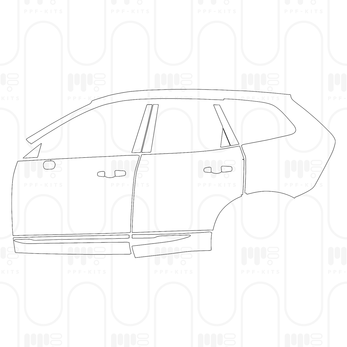 Pre-Cut PPF Volvo XC60 Recharge Inscription 2026