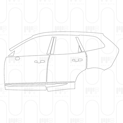 Pre-Cut PPF Volvo XC60 Recharge Inscription 2026