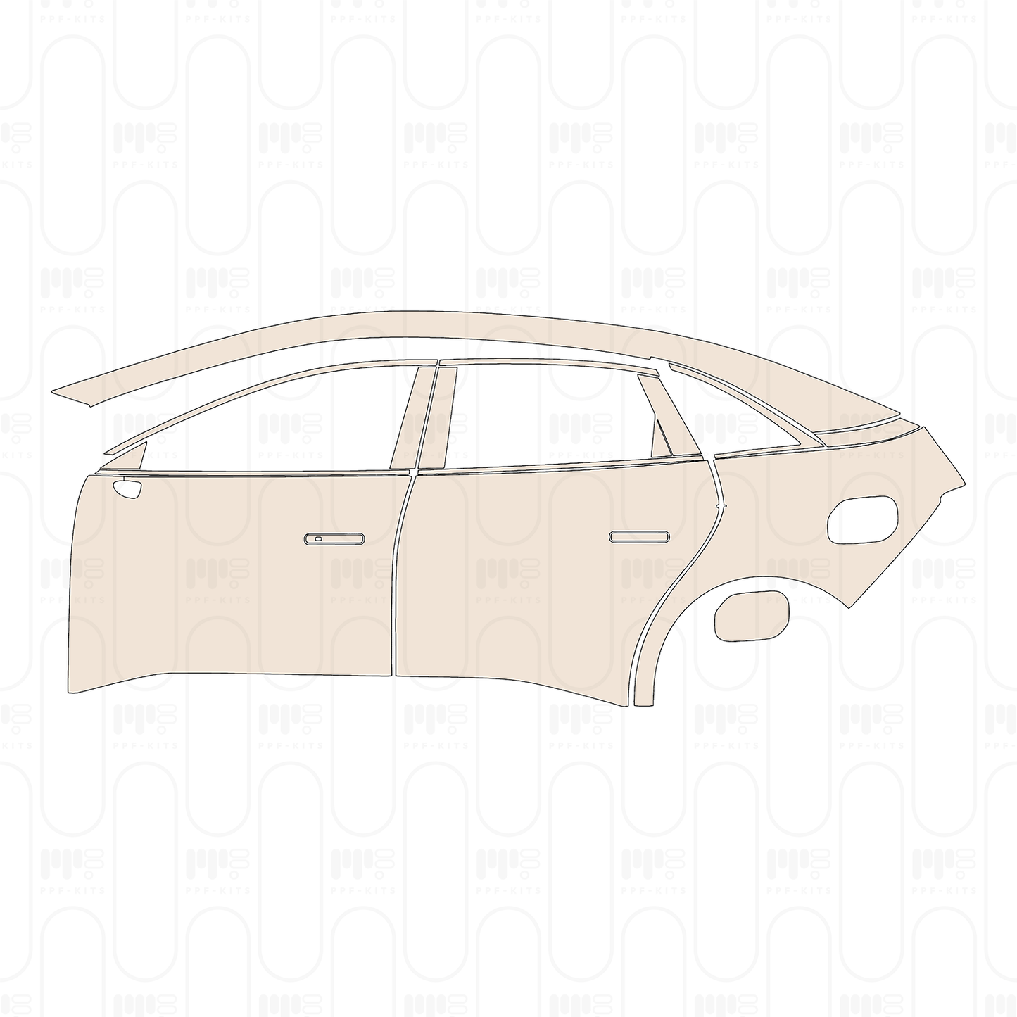 PPF prédécoupé Xpeng MONA M03 2026