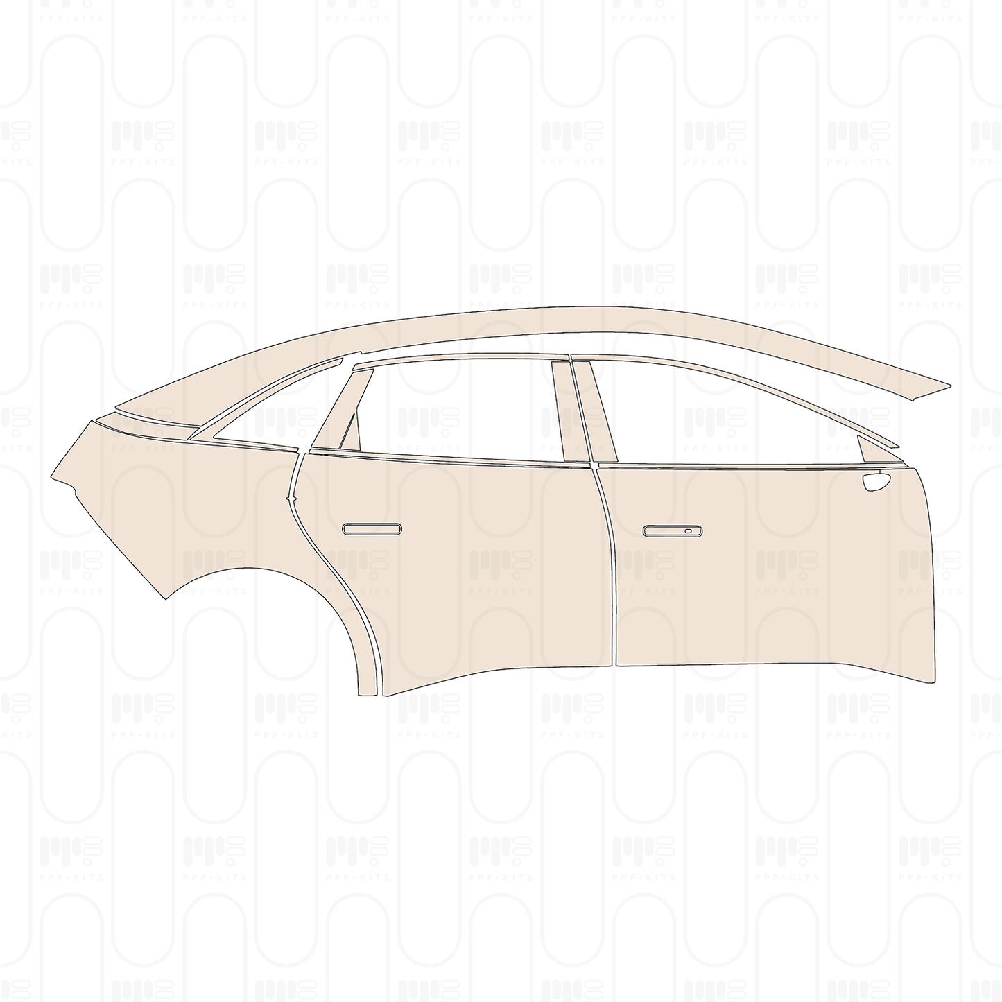 PPF prédécoupé Xpeng MONA M03 2026