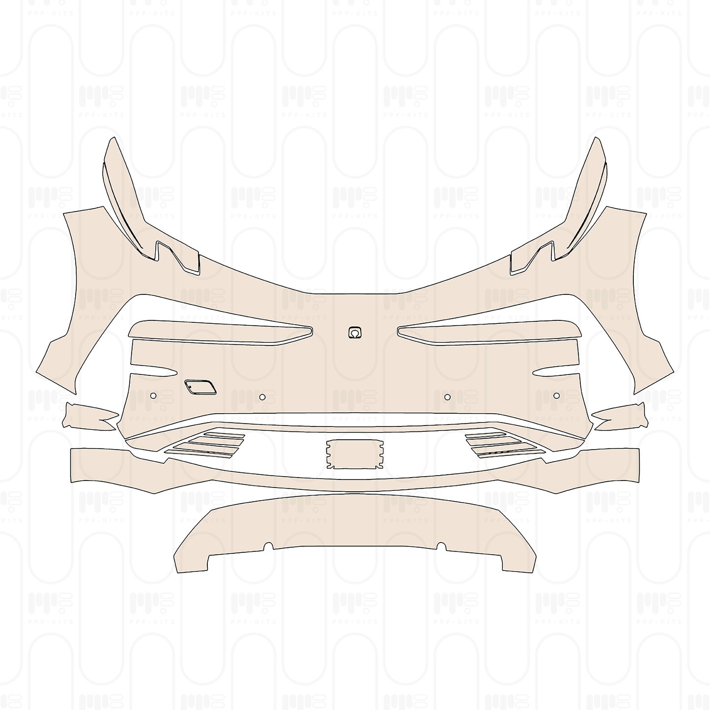 PPF prédécoupé Zeekr X 2026