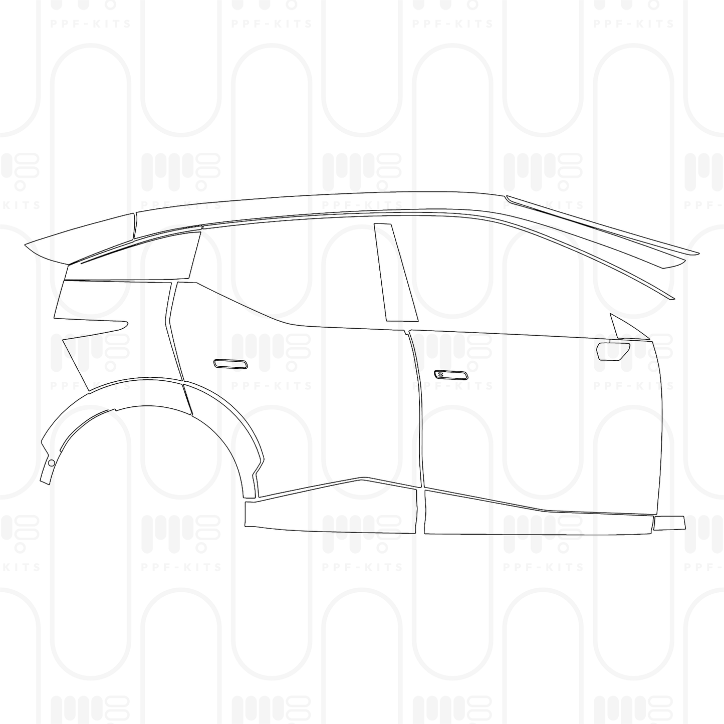 Pre-Cut PPF Zeekr X 2026