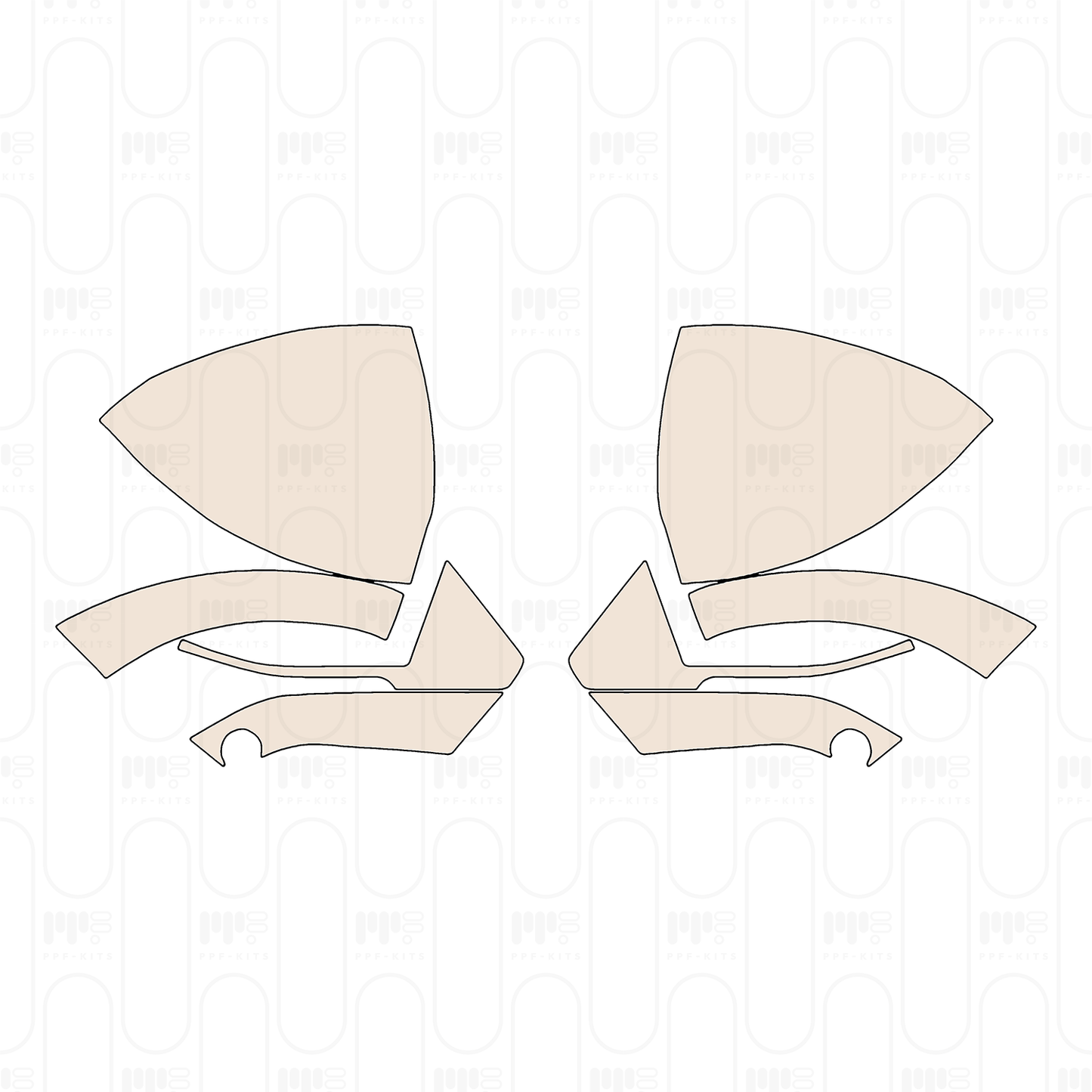 PPF prédécoupé Zeekr X 2026