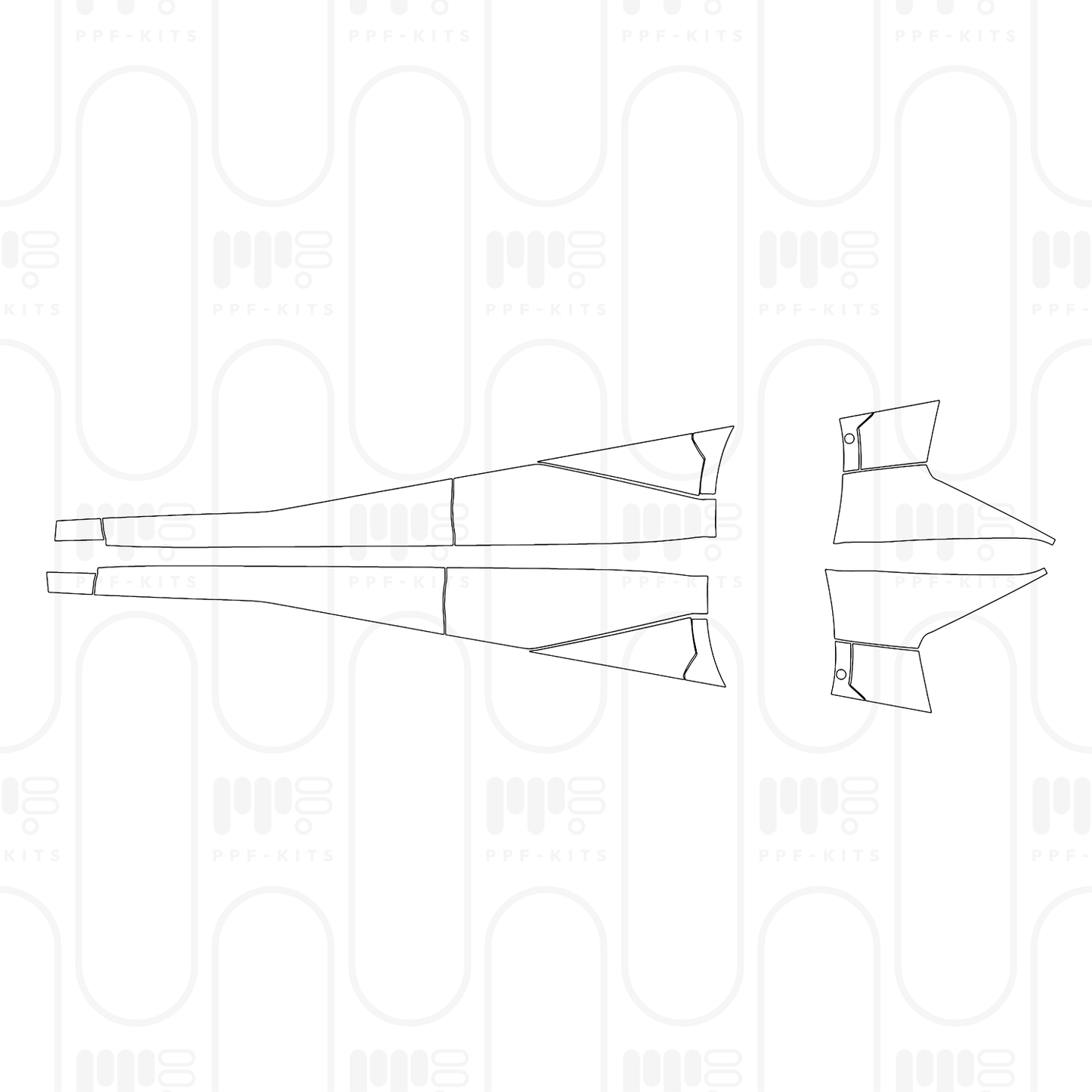 Pre-Cut PPF Zeekr X 2026