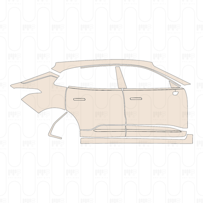 PPF prédécoupé Zeekr 001 2026