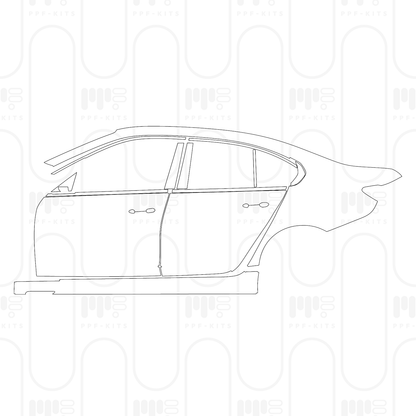 PPF prédécoupé BMW 3 Series Sedan M Sport Standard Wheelbase 2026