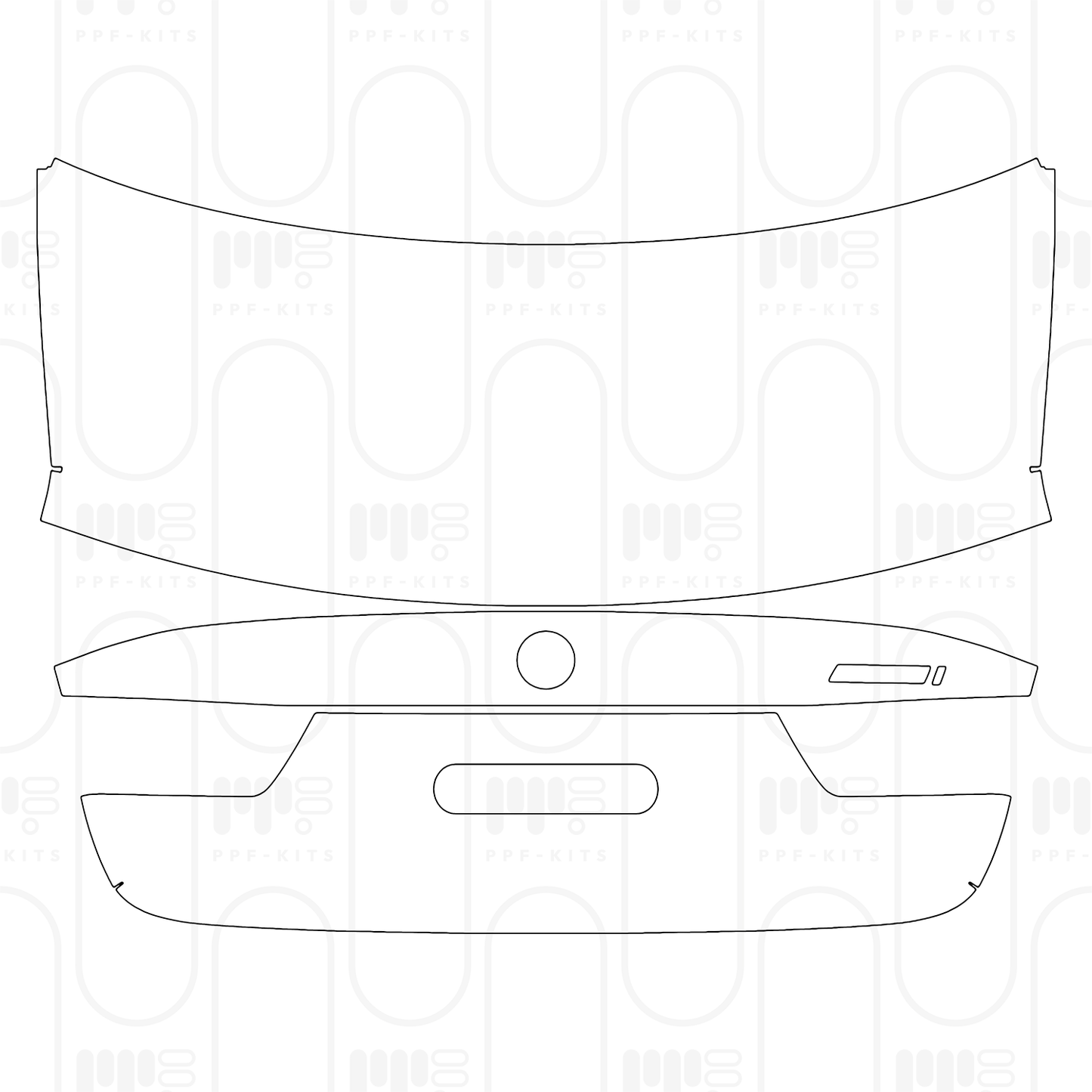 PPF prédécoupé BMW 3 Series Sedan M Sport Standard Wheelbase 2026