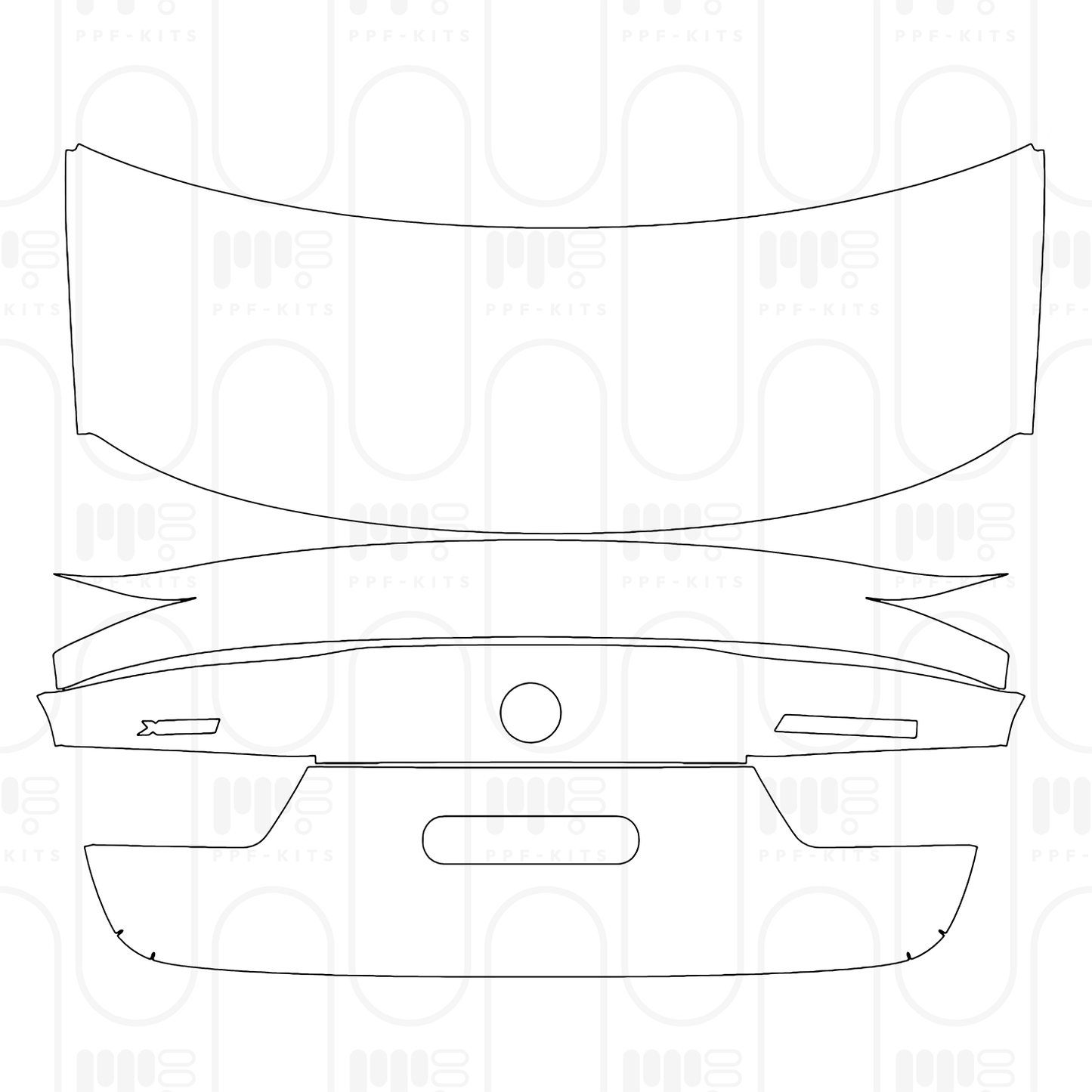 PPF prédécoupé BMW 3 Series Sedan M340i 2026