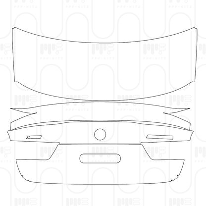 PPF prédécoupé BMW 3 Series Sedan M340i 2026