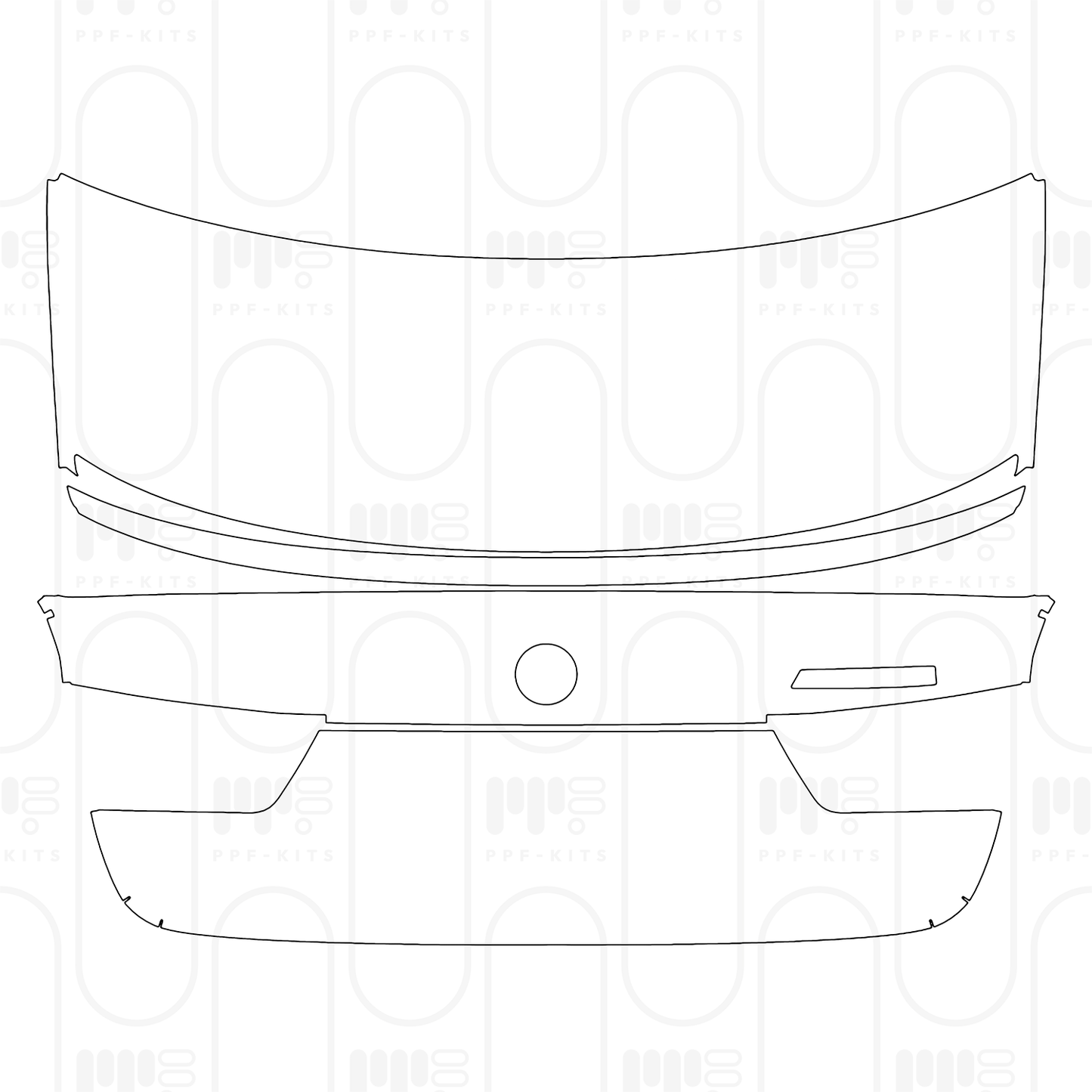 PPF prédécoupé BMW 3 Series Sedan M340i 2026