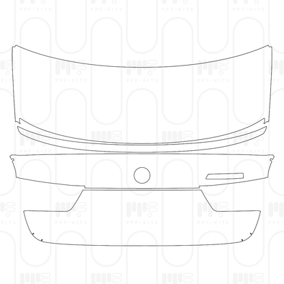 PPF prédécoupé BMW 3 Series Sedan M340i 2026