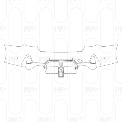 PPF prédécoupé BMW 3 Series Sedan M340i 2026