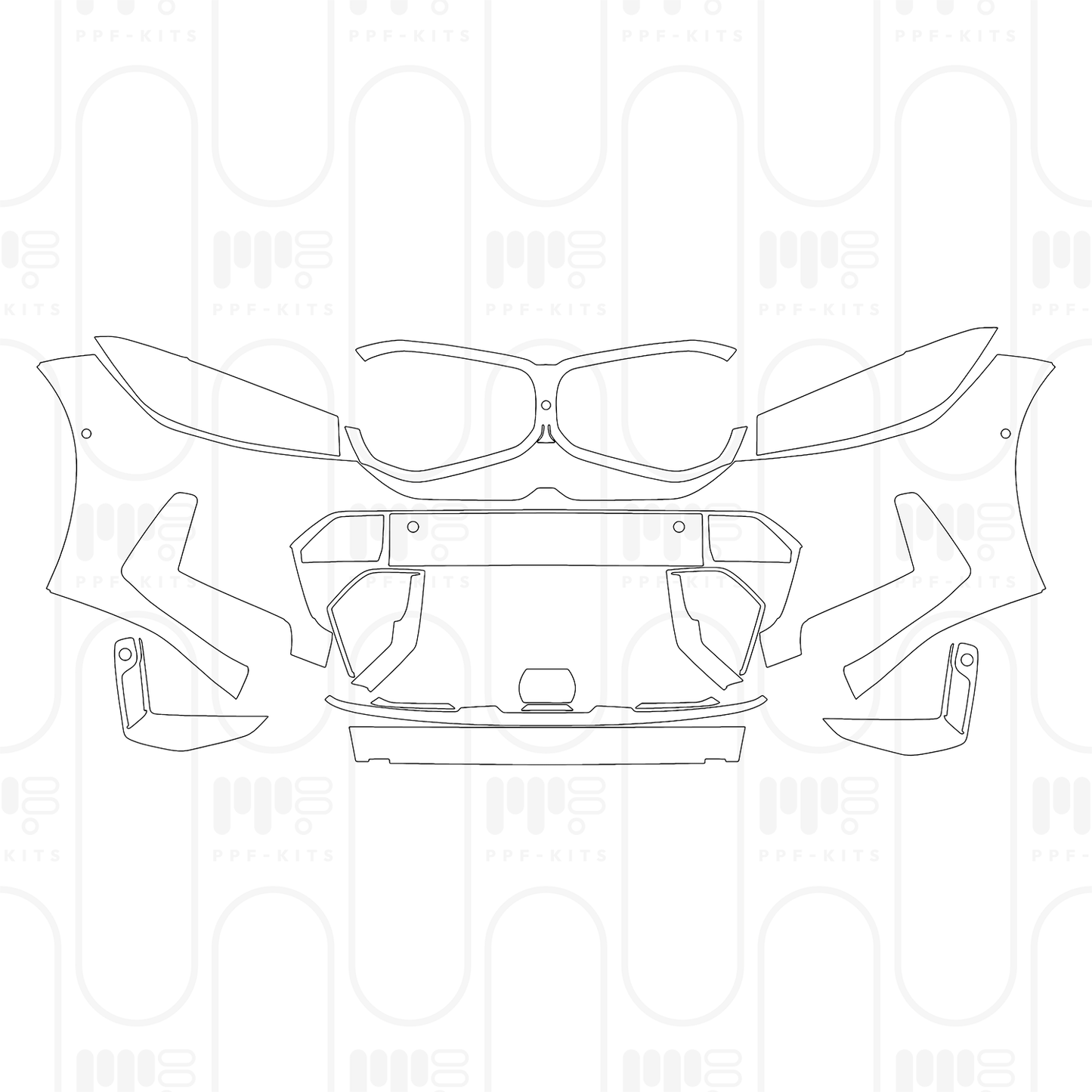 PPF prédécoupé BMW 3 Series Touring Wagen M Sport 2026