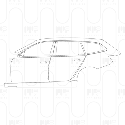PPF prédécoupé BMW 3 Series Touring Wagen M Sport 2026