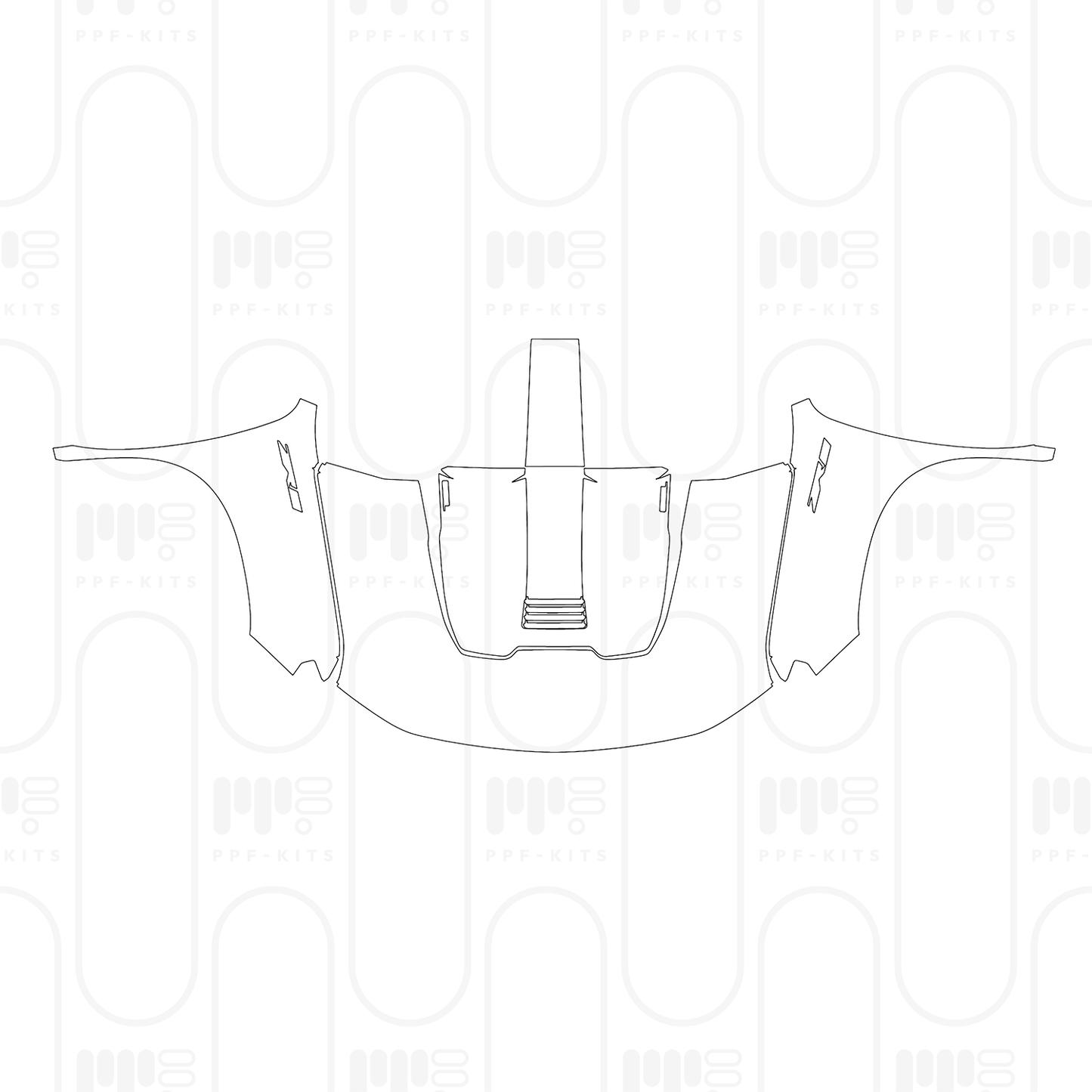 PPF prédécoupé Chevrolet Silverado 1500 ZR2 2026