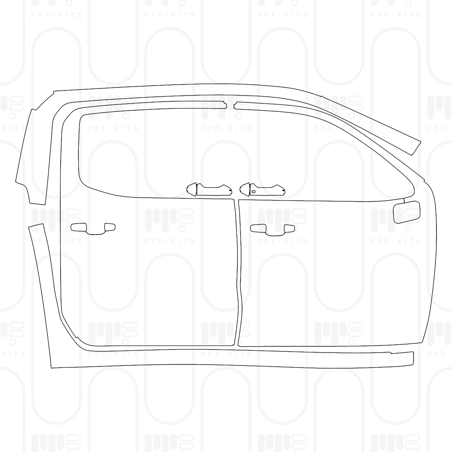 PPF prédécoupé Chevrolet Silverado 1500 ZR2 2026