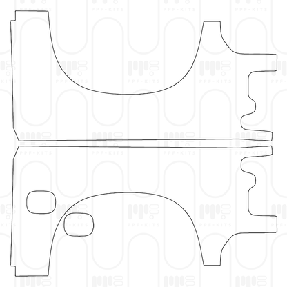 PPF prédécoupé Chevrolet Silverado 1500 ZR2 2026