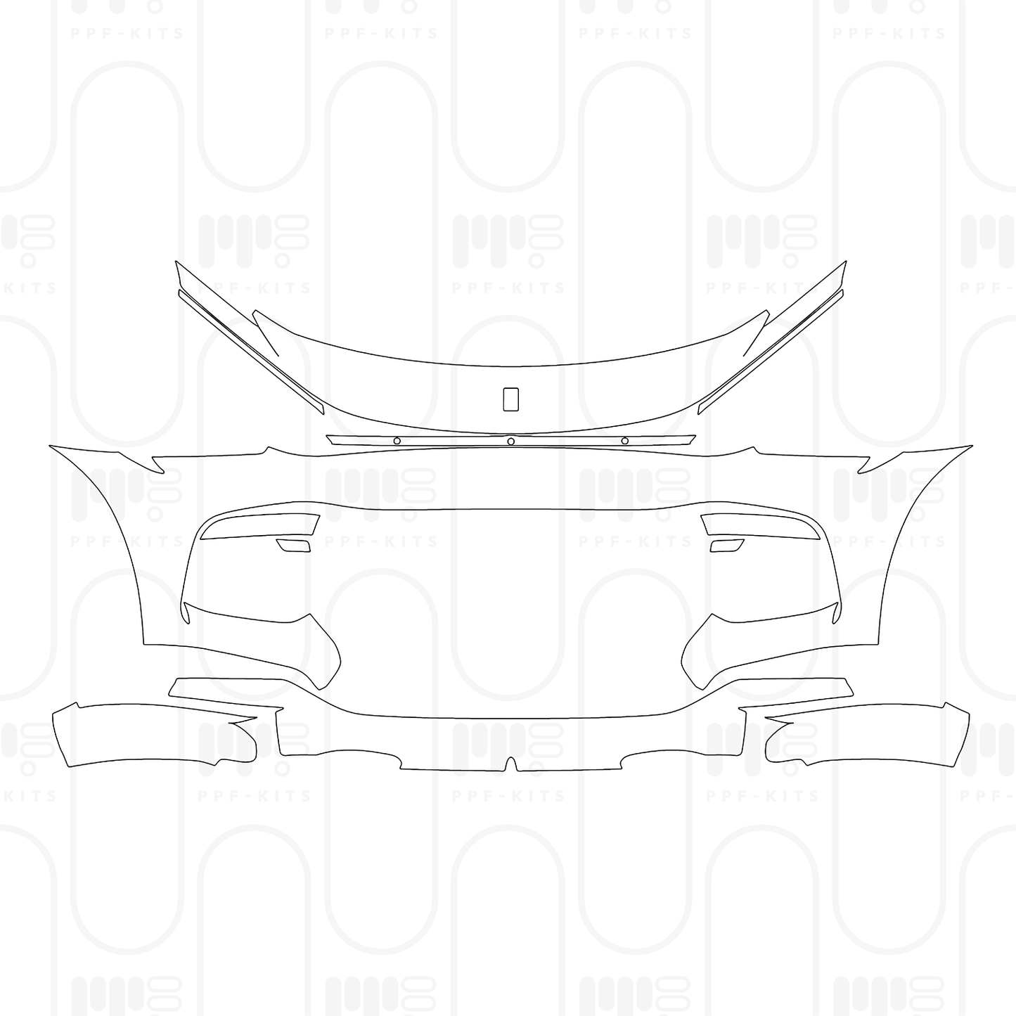 PPF prédécoupé Ferrari Purosangue 2026