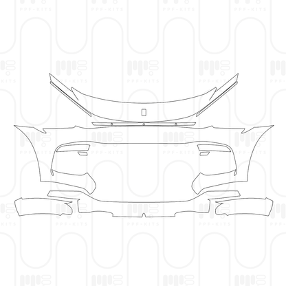 PPF prédécoupé Ferrari Purosangue 2026