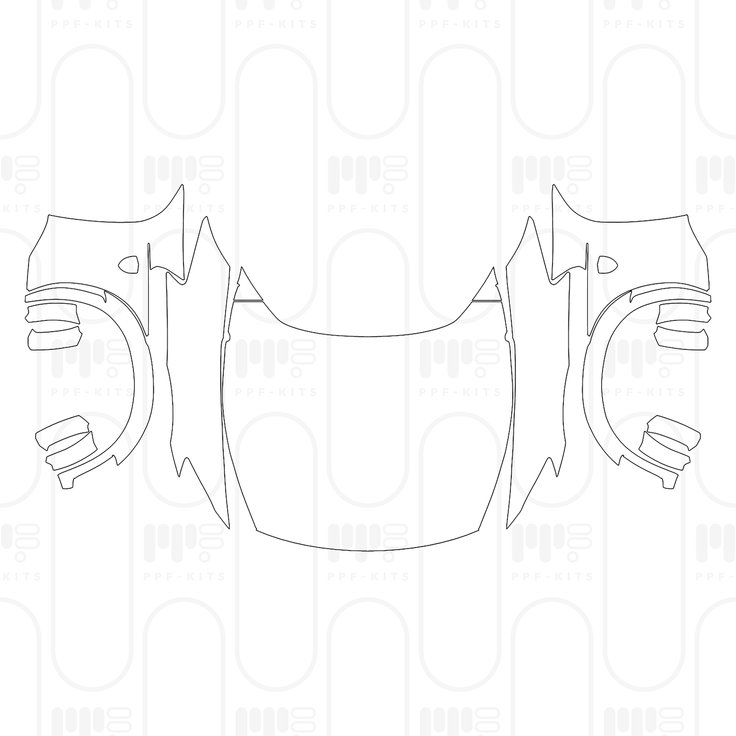 PPF prédécoupé Ferrari Purosangue 2026