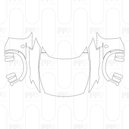 PPF prédécoupé Ferrari Purosangue 2026