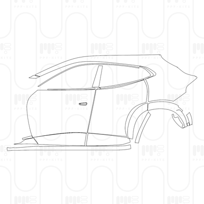 PPF prédécoupé Ferrari Purosangue 2026