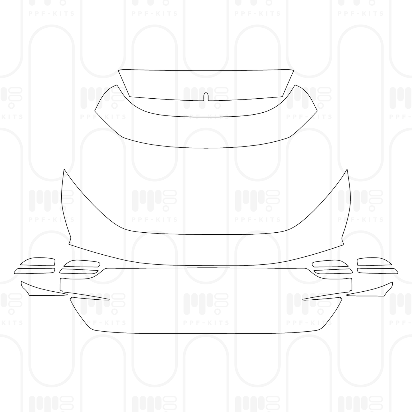 PPF prédécoupé Ferrari Purosangue 2026