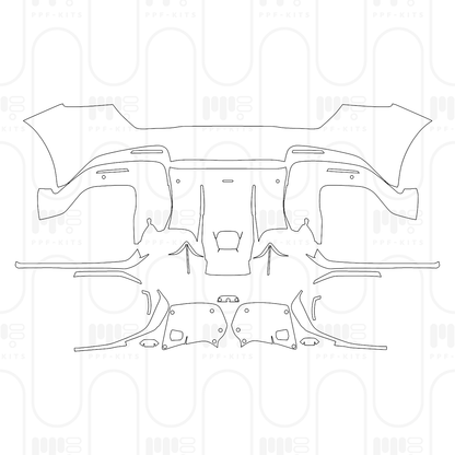PPF prédécoupé Ferrari Purosangue 2026