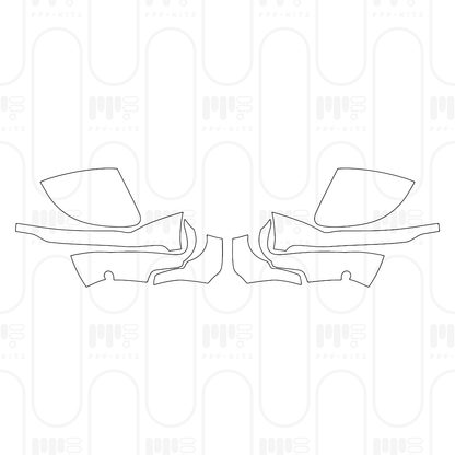 PPF prédécoupé Ferrari Purosangue 2026