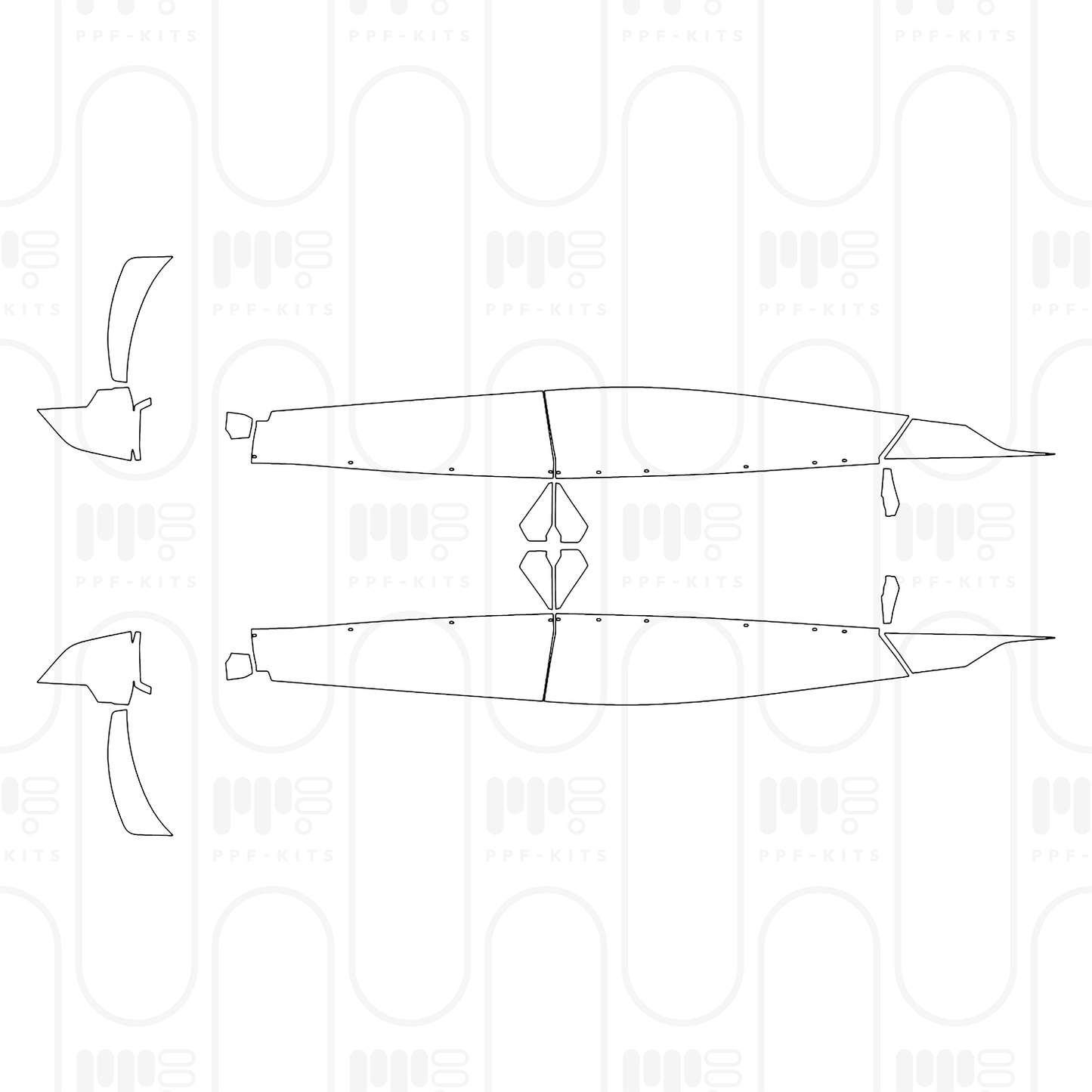 PPF prédécoupé Ferrari Purosangue 2026