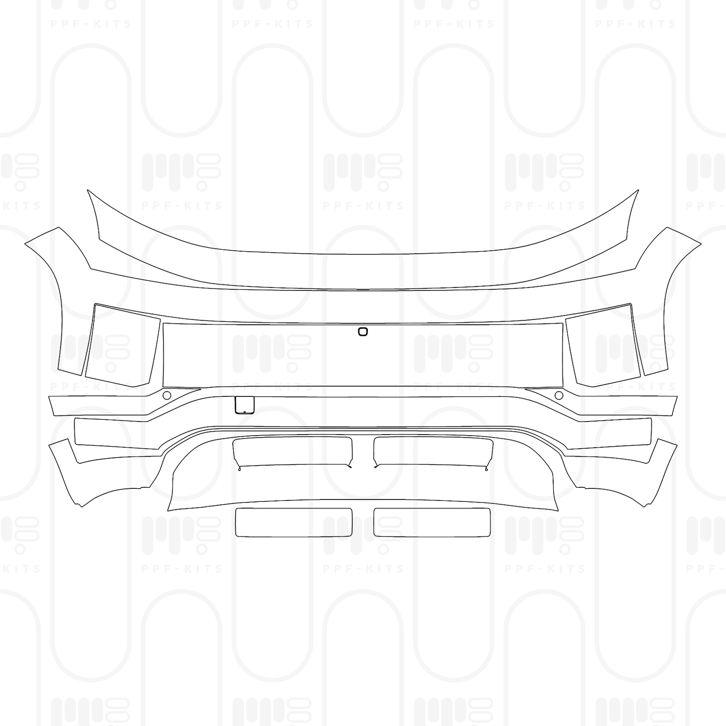 PPF prédécoupé Hyundai IONIQ 9 SEL 2026