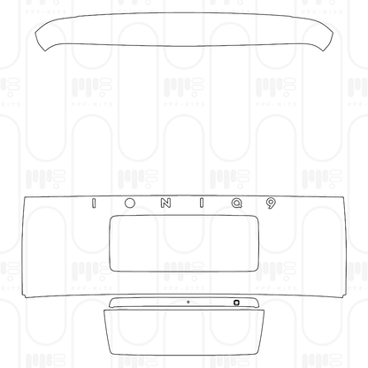 PPF prédécoupé Hyundai IONIQ 9 SEL 2026